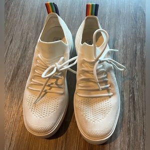 Steve Madden Platform Pride Sneakers - Women | Color: White | Size: 8.5